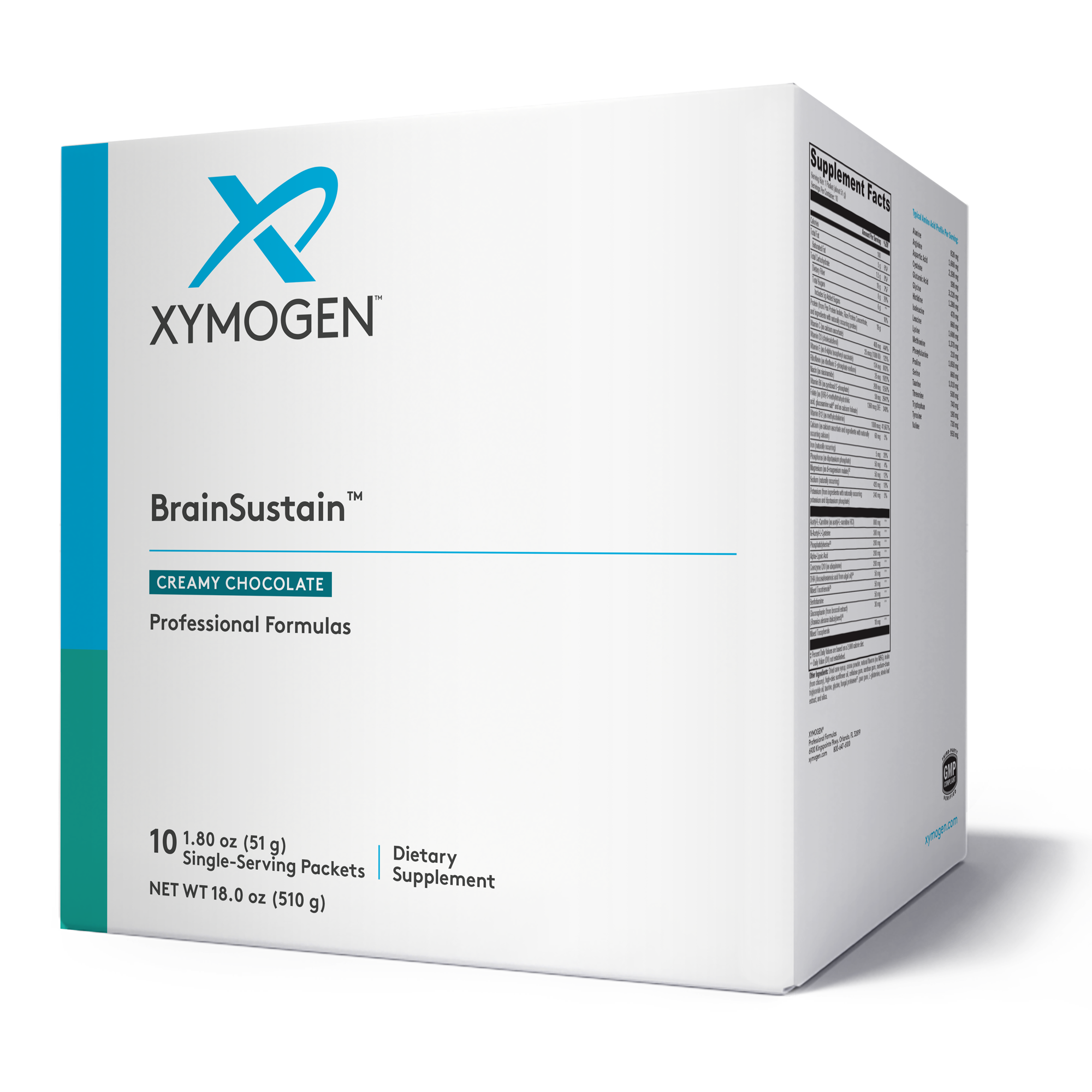BrainSustain Chocolate - Brain and Memory Support | Xymogen